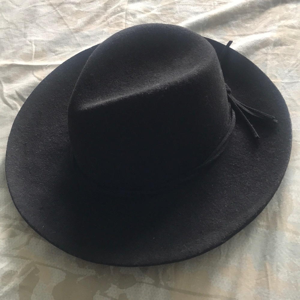 Anthropologie Wool Rimmed Hat